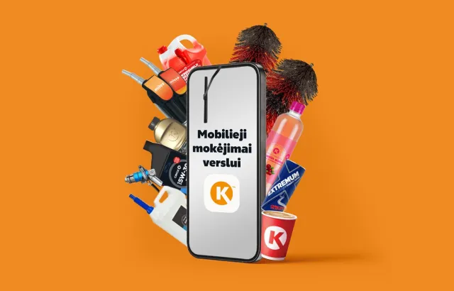 Circle K Pro mobilieji mokėjimai